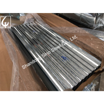 DX51D Z60g Hot Dipped GI Steel Roofing Sheets Galvanized Corrugated Steel Sheet